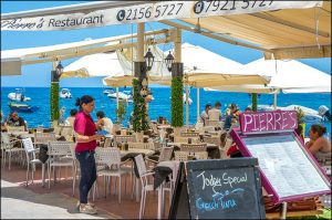 the pierre’s restaurant marsalforn – gozo